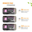 Mini climatizador de ar 3 em 1