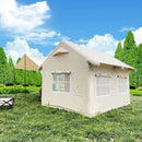 Tenda inflável automática leve em tecido